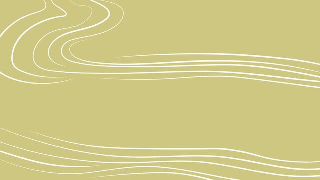 Minimalist Japanese style flowing water pattern 4K