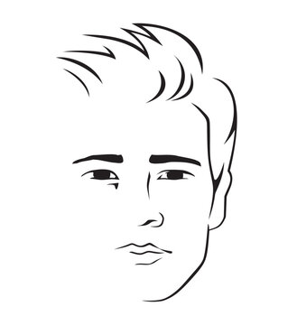 Image of a young man's face