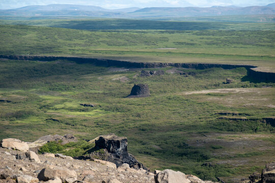 &Aacute;sbyrgi Canyon, North Iceland