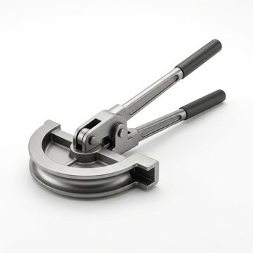 Manual metal pipe bender tool with black rubber handles tube bender hand tool bepipe tool