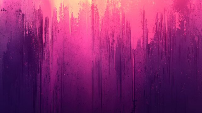 Abstract pink and purple watercolor background with dripping paint effect suitable for creative design and artistic projects