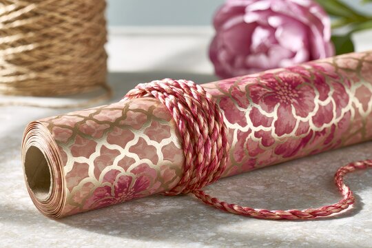 Flower bouquet, with traditional craftsmanship and ambient light, soft shadows and refined