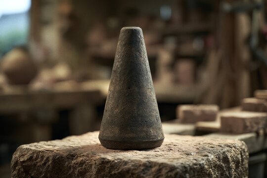 Charcoal material texture, from a side angle with natural light and copy space