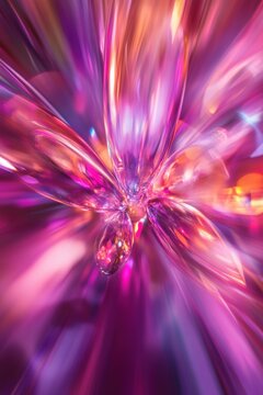 Abstract light pink and purple blurred motion background