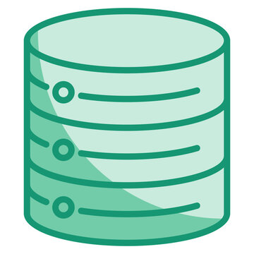 Database Icon Element For Design