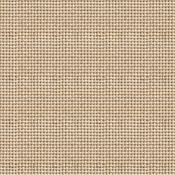 Canvas fabric seamless texture background. Woven light brown textile material.