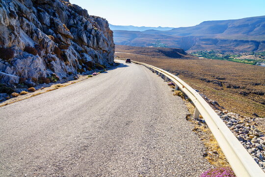 Mountain road on Crete