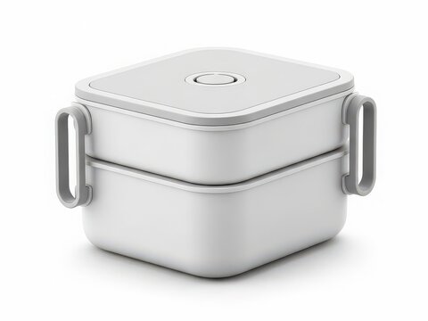 Modern square food lunch box container