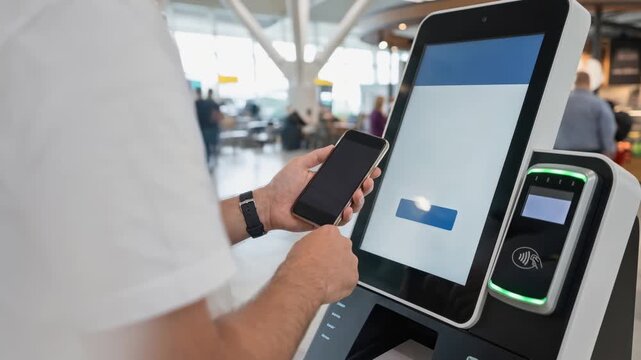 Instant NFC Payment Smartphone Contactless Terminal Kiosk