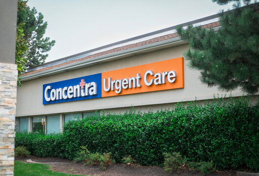 Concentra Urgent Care Medical Center Building Facade in New Jersey,  August 13, 2026