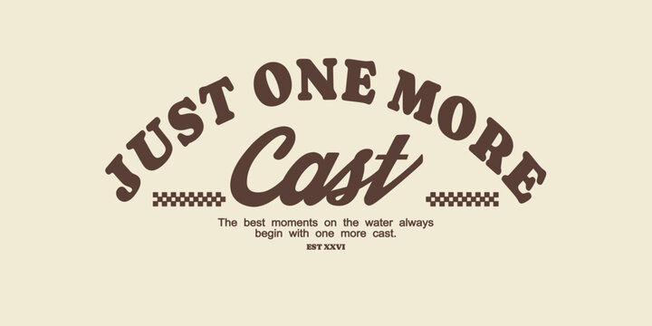 Retro vintage typography design. Streetwear varsity with angler fish slogan for print, jersey, tee, hat, t-shirt, sweatshirt, hoodie, wall art for clothing brand design - Vector