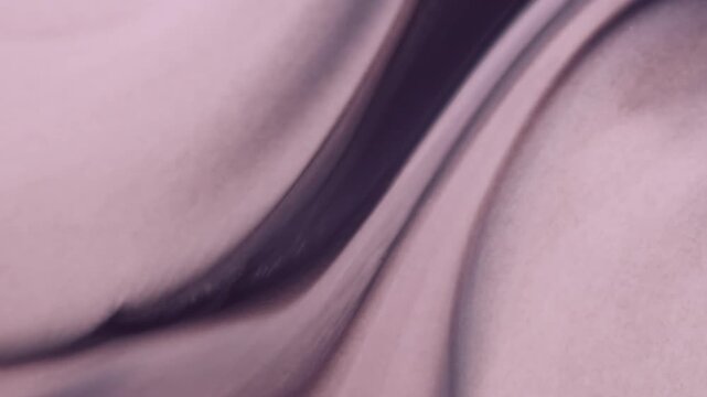 Paint flow. Dust mix. Defocused purple color pigment texture liquid splash in water floating on abstract art acrylic creative background.