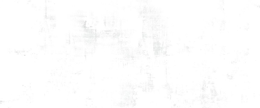 Faded distressed grunge texture with subtle gray pixelated patterns on white background