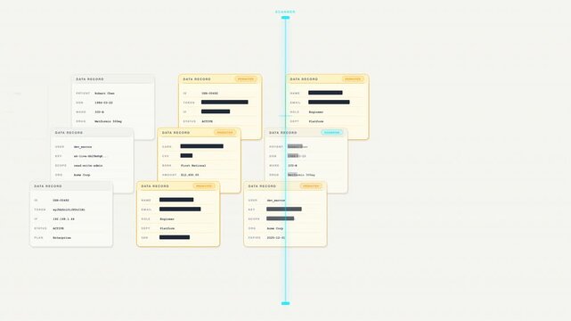 Web design, presentations, infographics. Organized data boxes on a timeline interface. Professional software layout for professional projects.