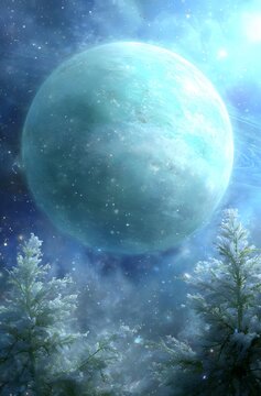 The Mirage of the Moon and the Mystery of the Starry Sky