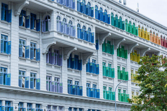 Old hill street police station, Singapore 