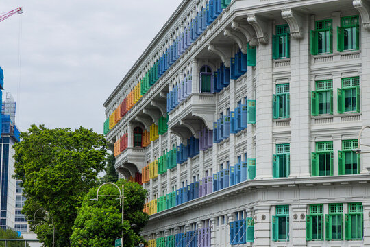 Old hill street police station, Singapore 