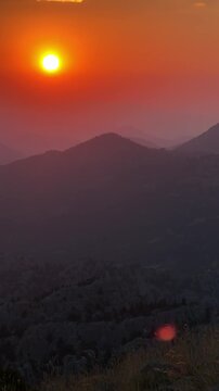 Epic Gidengelmez Alpenglow Over Toros Mountains