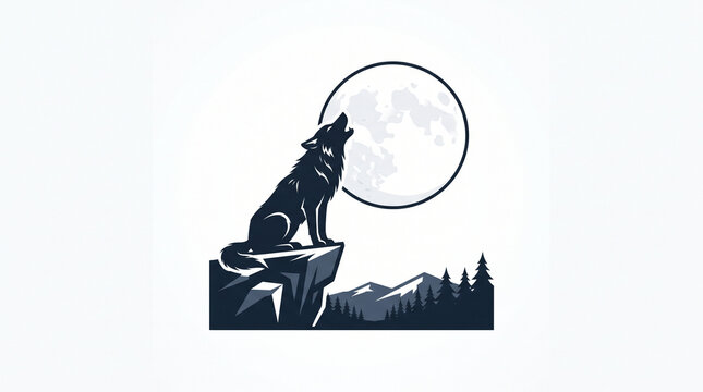 wolf vector illustration