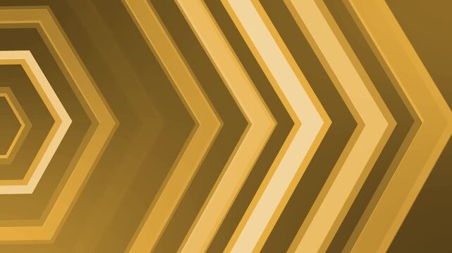 Abstract geometric background with repeating chevron/hexagon shapes forming depth animation