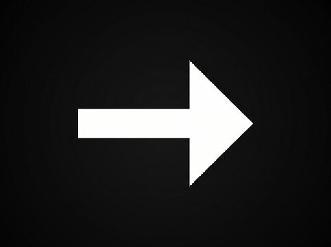 black arrow icon
