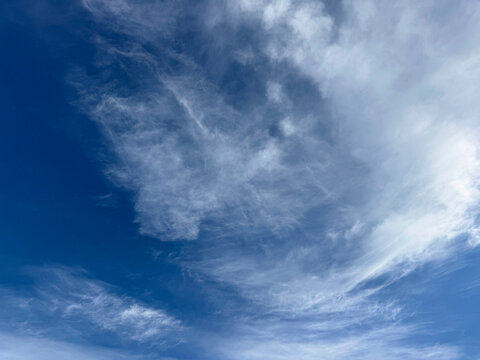 Sky clouds blue heaven cloudscape