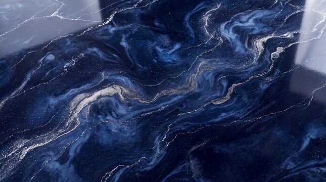 abstract blue marbel texture  background