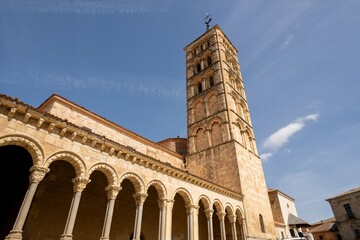 Fototapeta premium Romanesque Church of San Esteban in Segovia