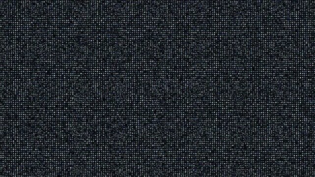 Television static noise creates dark blue digital grainy texture for backgrounds, scifi projects, retro designs, or techthemed concepts.