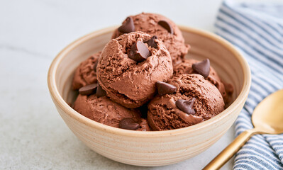 Fototapeta premium Chocolate Ice Cream