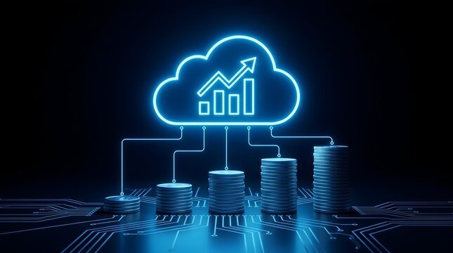 Digital Cloud Computing Growth and Financial Success