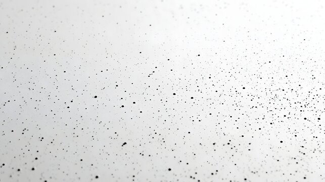 Abstraktes schwarzes Punktmuster als Symbol f&uuml;r Daten und Informationsflut
