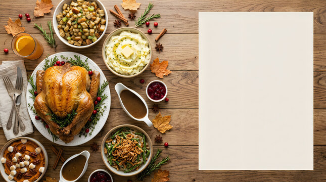 A warm and inviting thanksgiving feast celebrating gratitude family and delicious food together with loved ones