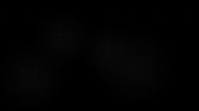 dark background random dots and grid Ultra Fine Micro Dot Wave Hypnotic Ripple Motion Background 4K