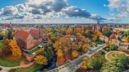  Jesień w Olsztynie na Warmii. © Janusz Lipiński
