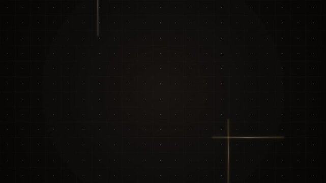 Dark Cyber Grid Interface Target Marker Overlay Motion Graphic Background
