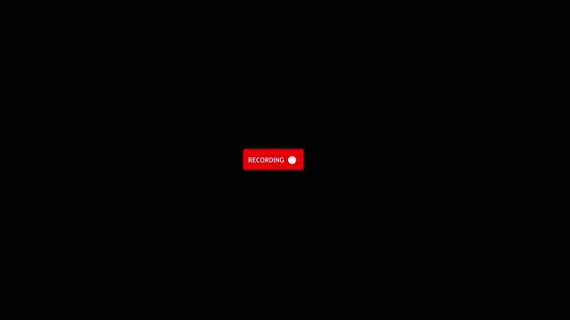 Set of Animated Red Voice Recording Audio Waveform Icons with Sound Waves Overlay Graphic