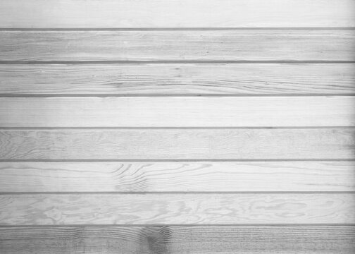 White wooden walls