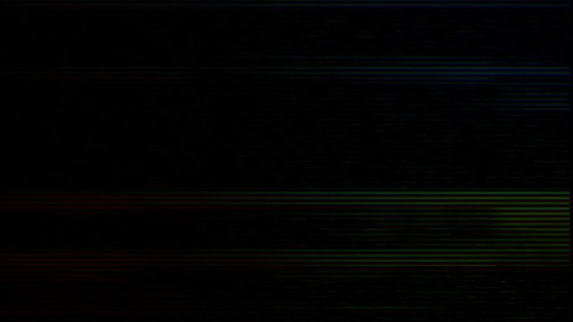 Static television noise glitch VFX, CRT tv screen no signal effect. Visual video effects stripes background.