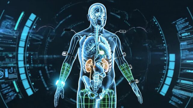 Smart Senior Health Scan: Transparent Elimination of Elderly Body Design with Digital Internal Organ Visualization and Medical Technology