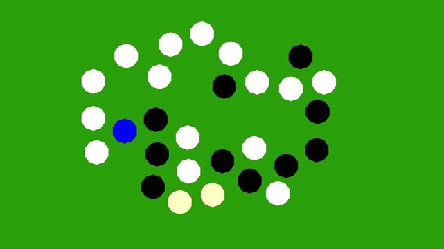 abstract looping geometric circle pattern animation background 4k, 3d rendering. Seamless looping video 4k, Minimalist black and white dotted pattern background