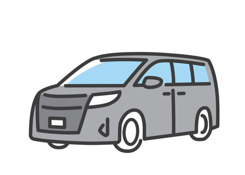 乗り物のシンプルなイラスト