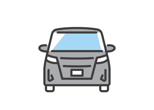 乗り物のシンプルなイラスト