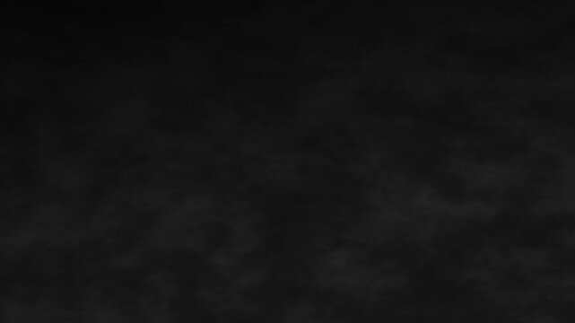 white smoke effect. smooth swirling smoke black background. realistic white smoke flowing through the air with soft mist, 4k loop.