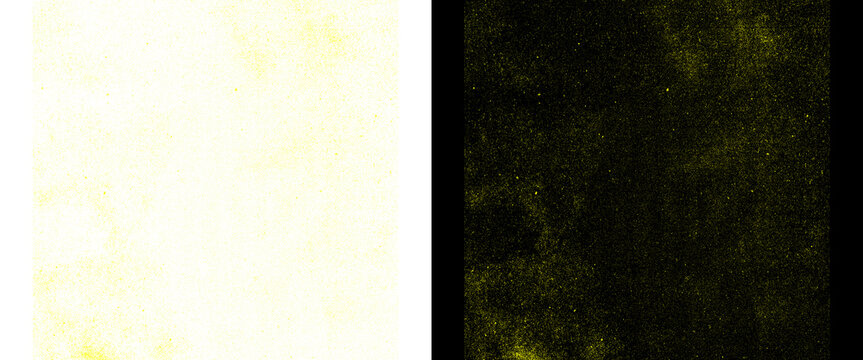 Abstract split background with bright yellow glow and dark olive green texture. Gritty dual-tone surface for graphic design and overlays.