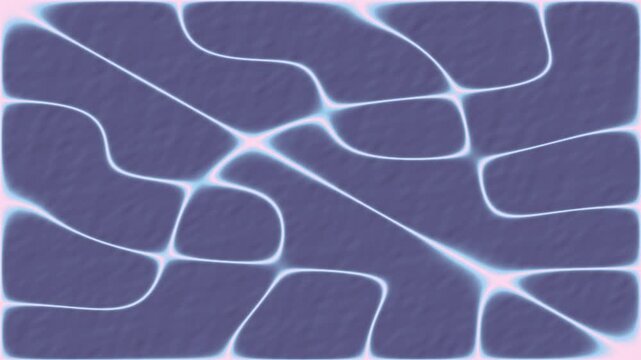 Pastel blue and blush pink Chladni resonance field with flowing acoustic nodal lines