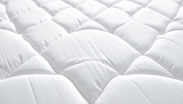 White Pillows on a White Sofa with Soft Texture and Modern Minimalist Design, Empty Seating Arrangement in a Bright 3D Interior Background