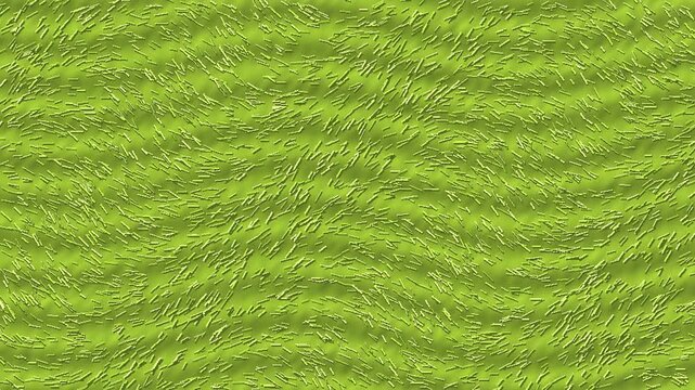 Wasabi green and charcoal tufted textile fibers flowing in a soft seamless current