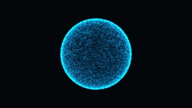 Dense Core Blows Outward Into A Hollow Stalling Particle Shell