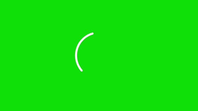 Loading. circle loading animation. Circular loading indicator , loading and buffering icon. 4k video with alpha channel